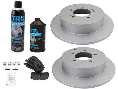Brake Pad and Rotor Kit for Mitsubishi Lancer (2009–2015) 88651VZXF