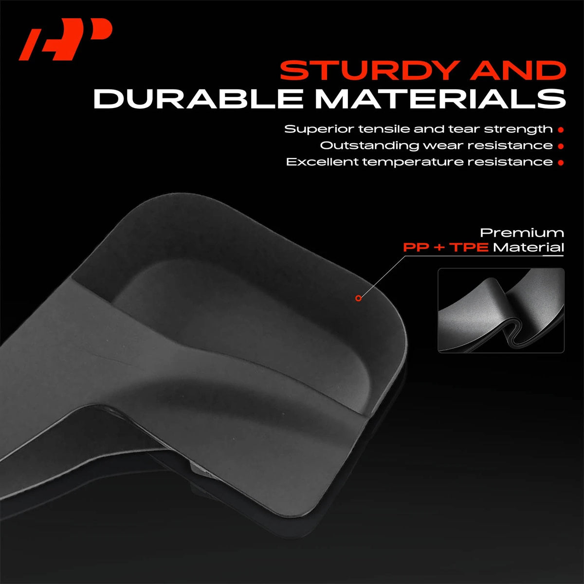 2X Rear Splash Guards Mud Flaps for Dodge Caliber (2007–2011)