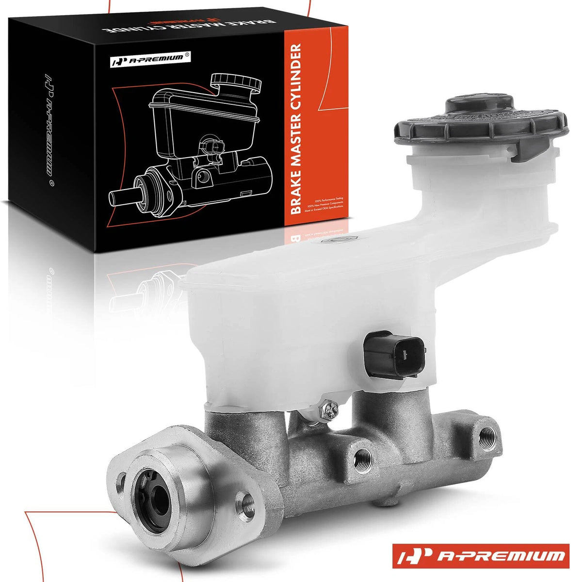Brake Master Cylinder with Reservoir & Sensor for Honda Fit (2007–2008) 46100SLNA01, 8322679, M630586