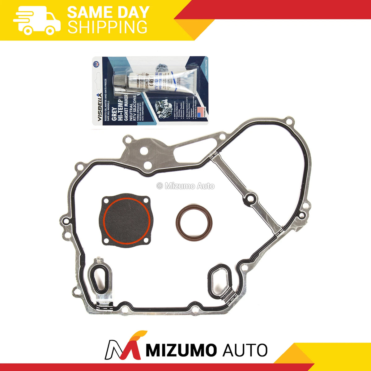 Timing Cover Gasket for Chevrolet Pontiac Saturn Saab 2.2 DOHC (2000–2005)
