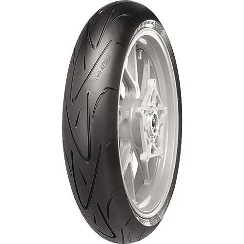 Continental ContiSportAttack Front Tire 120/70ZR17 58W TL for Motorcycle (MPN 02443990000)