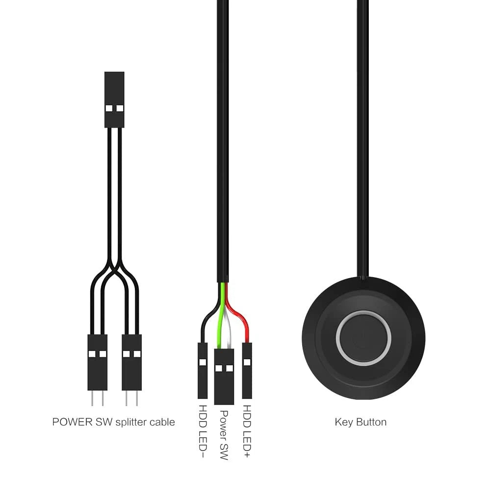 Power Button Switch for Desktop Computer Case