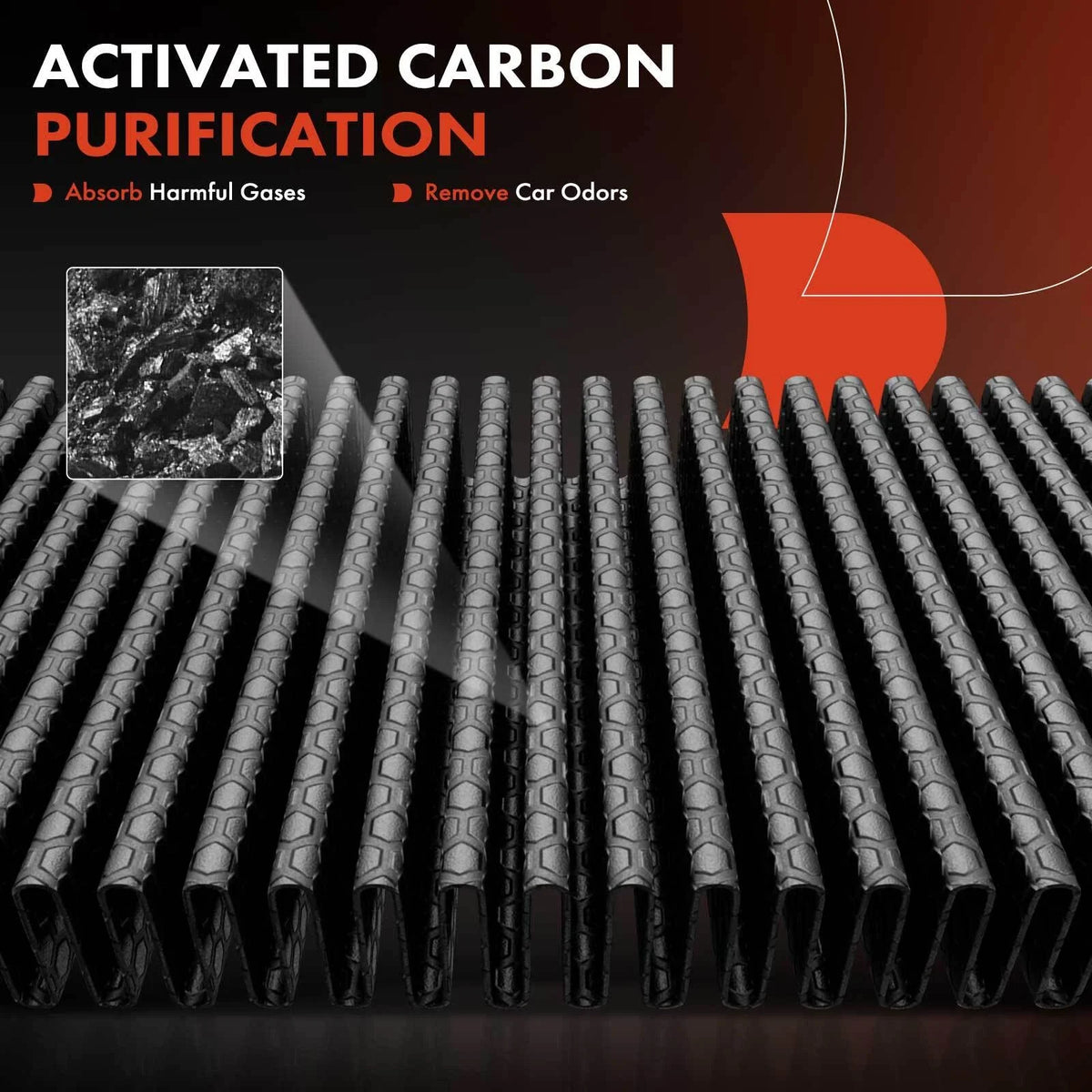 2X Activated Carbon Cabin Air Filter for Mercedes-Benz Sprinter (2007–2018)