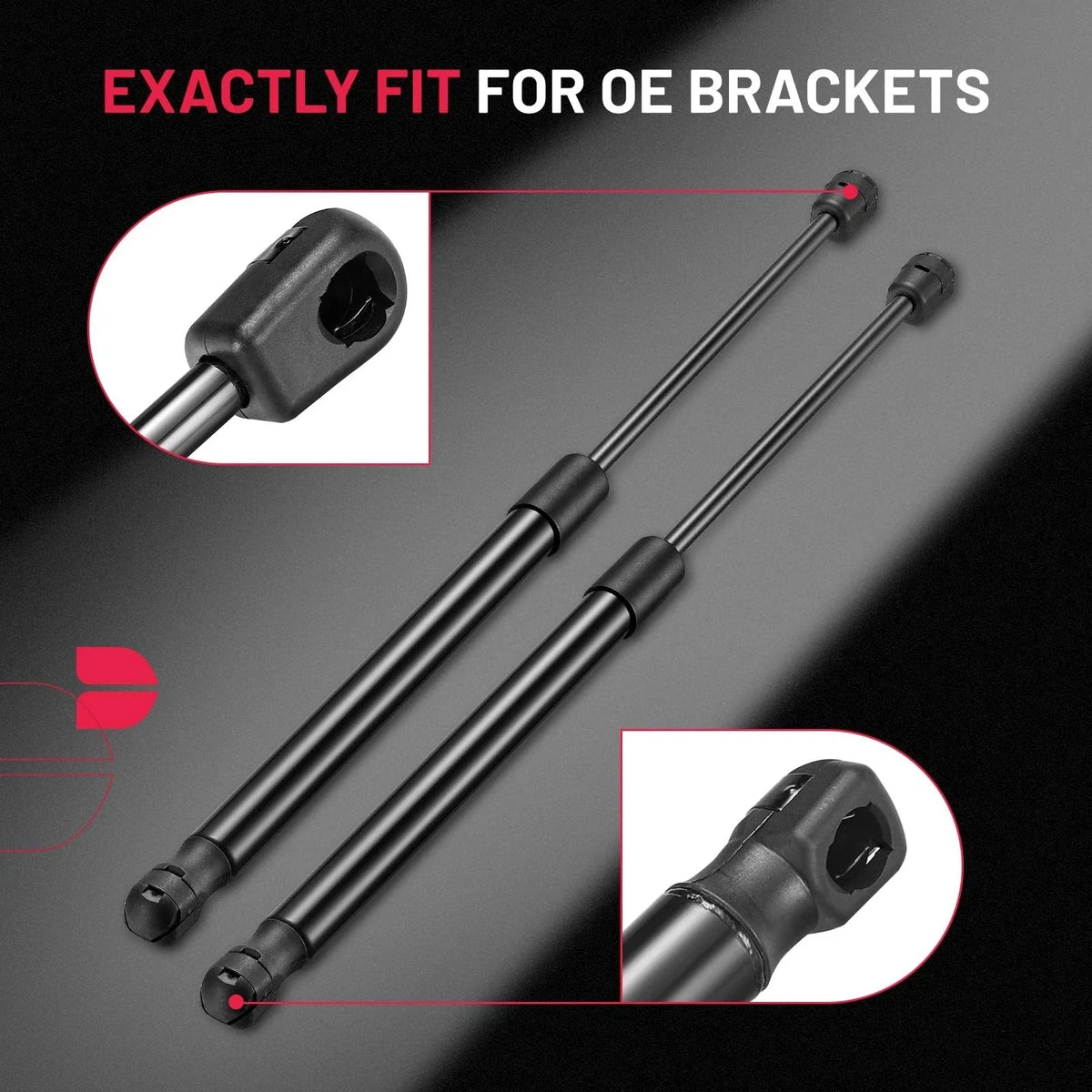 Gas Strut for Truck Cap Canopy Rear Glass Lift Support (2017–2020)