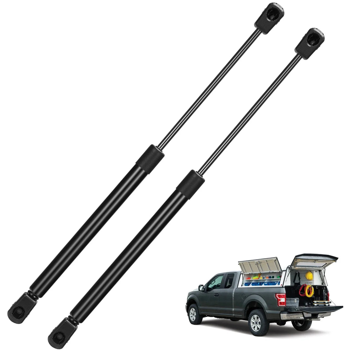 14" 267N Gas Struts Lift Support for Toolbox Truck Camper Shell (2014–2016)