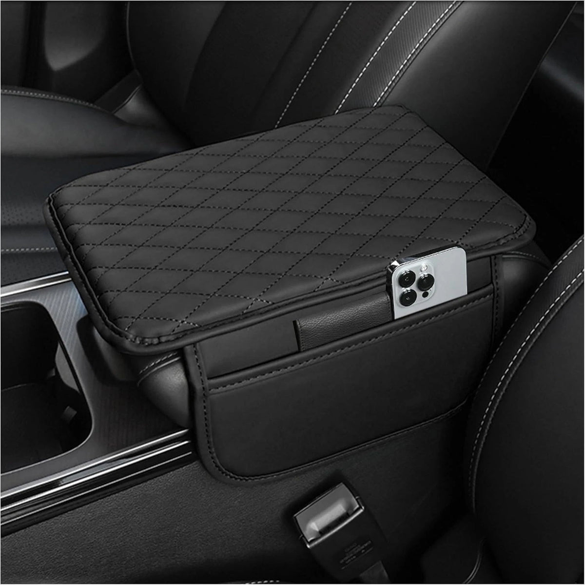 Car Center Console for Universal Fit (12.13 x 7.80 x 0.79 inches)