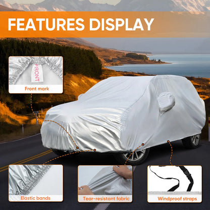 Outdoor SUV Cover for Hyundai Tucson (2005–2021) - Dust Sun UV Protection