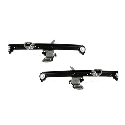 Set of 2 Window Regulators for BMW X5 (2000–2006) PLX-M0-USA-JB491714-CL360A70, BM1550114, BM1551114