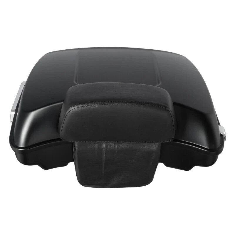 Matte Black Razor Trunk Pad Mount Rack for Harley Touring Road King (1997–2008)