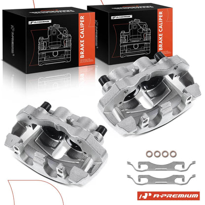 A-Premium Pair Front Brake Calipers for Jeep Grand Cherokee (2011–2017) 68052372AA, 68138843AA, 68052371AA, 68138842AA