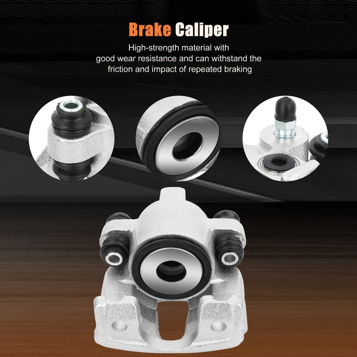 Brake Caliper w/ Bracket Kit for Ford Expedition (1997–2002)