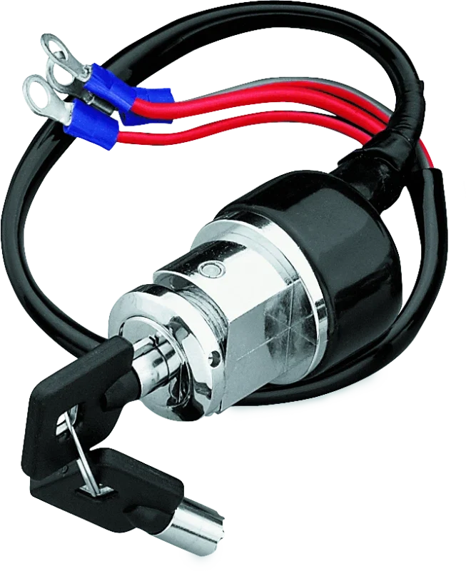 3-Wire Round Key Switch for Harley Davidson FXD (1991–2004), FXR (1982–1994), XL (1979–2003)