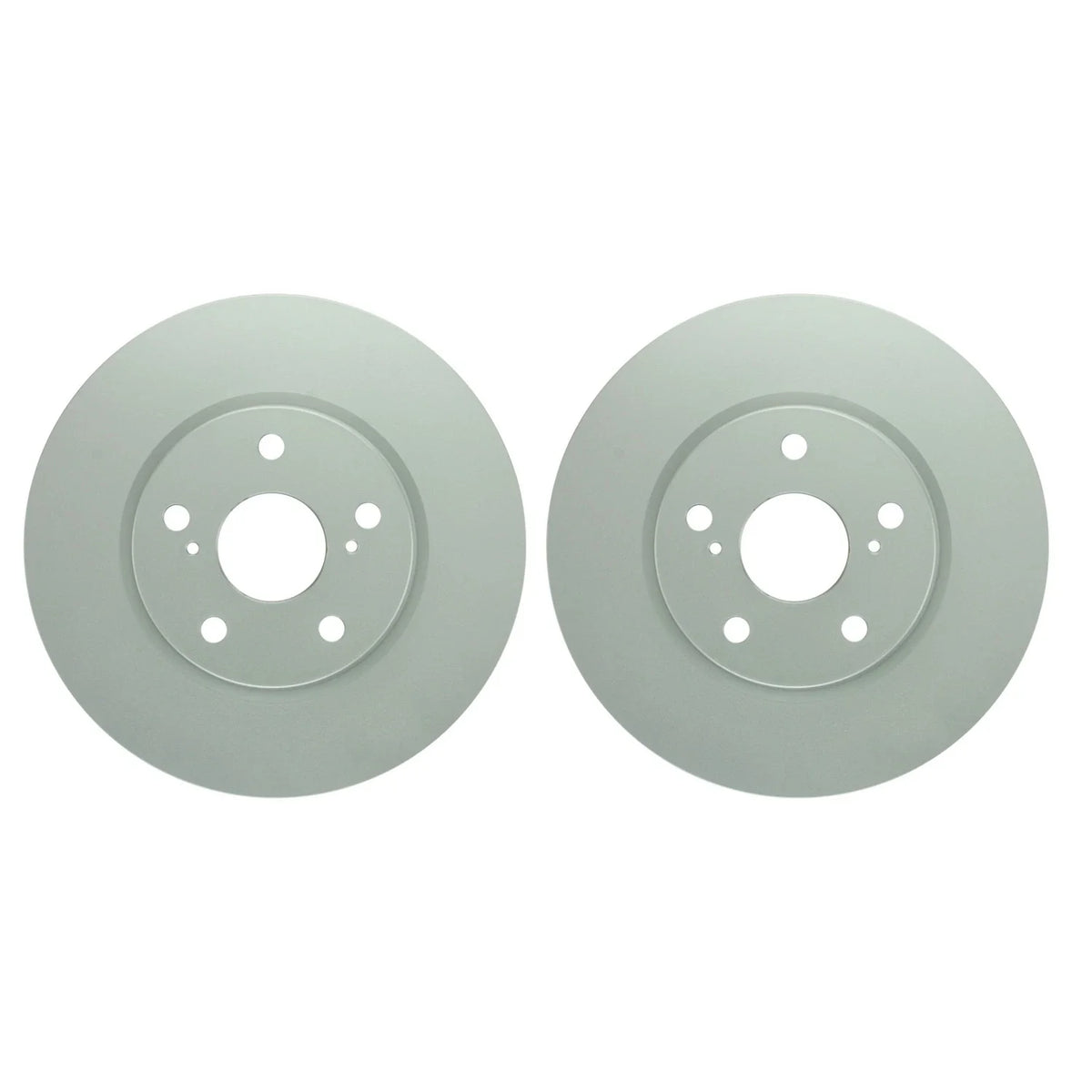 Set of 2 Bosch QuietCast Front Disc Brake Rotors for Lexus IS250 (2006–2013)