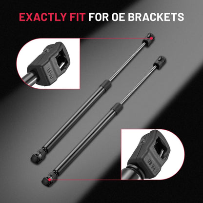 Rear Glass Window Gas Props Lift Supports for 2008–2013 Toyota Highlander