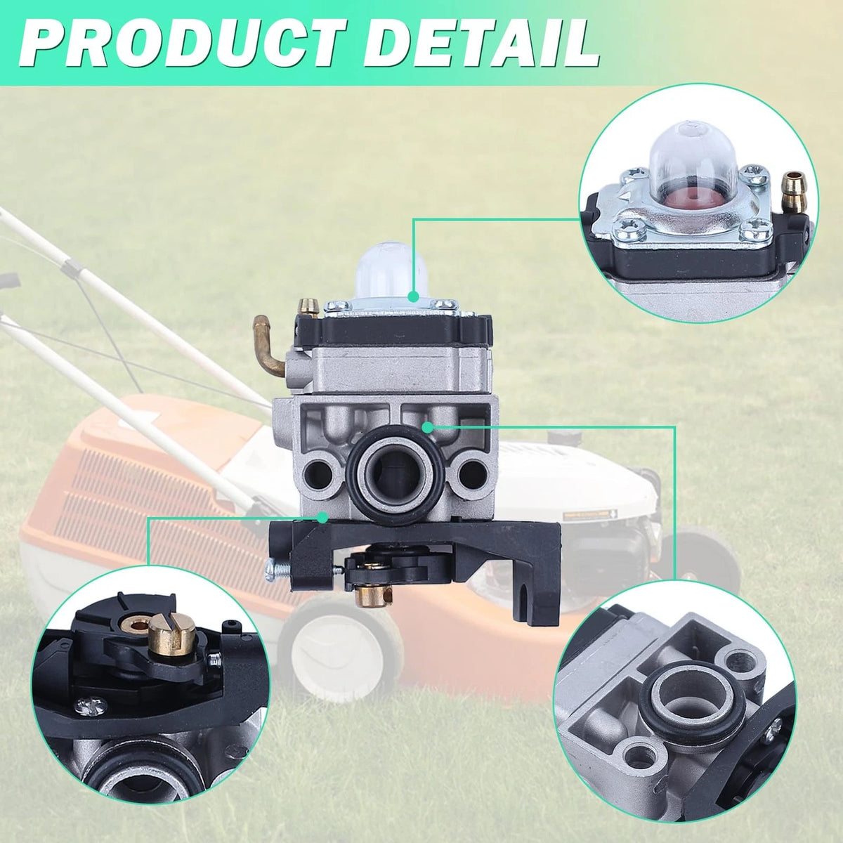 Carburetor Kit for Honda GX35 GX25 FG110 HHT25 HHT35