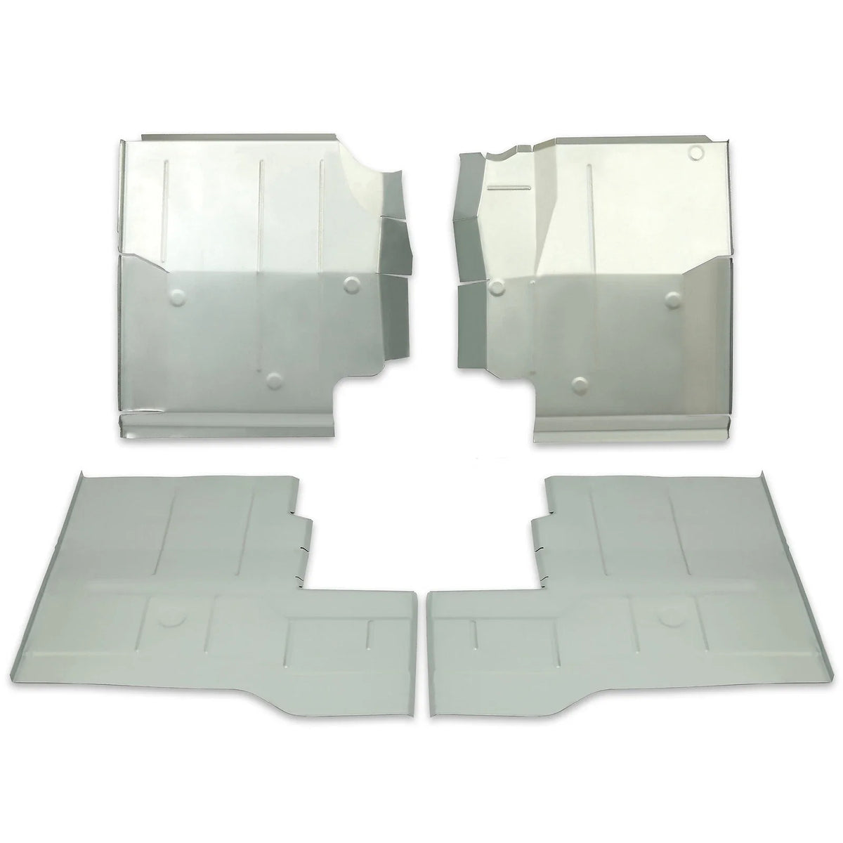 4PC Front & Rear Floor Pans for Jeep CJ7 CJ8 YJ Wrangler (1976–1996)