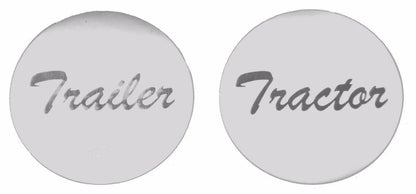 Set of 2 Air Valve Brake Knobs for Tractor Trailer (23358-23359)