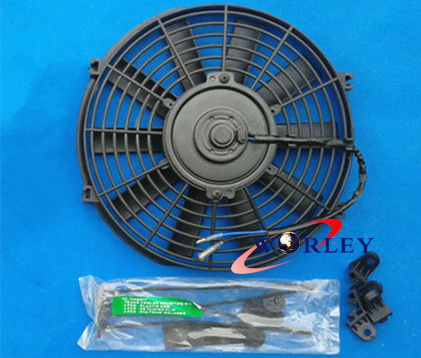 2 Row Radiator Shroud Fan for Honda Civic EG EK B16 B18 D15 D16 (1992-2000)