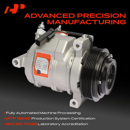 A/C Compressor with Clutch for Dodge Journey (2009–2010)