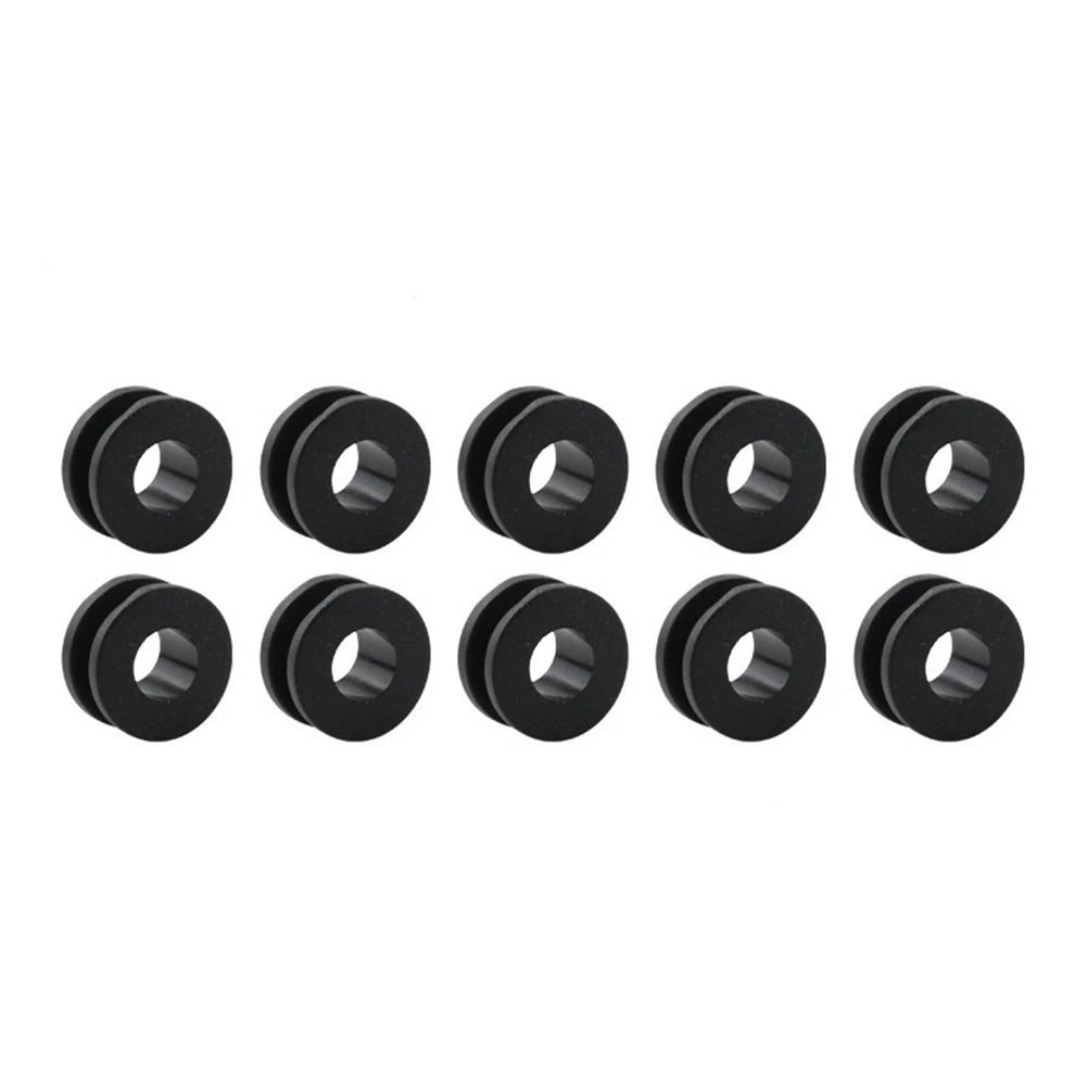 10Pcs M6 Rubber Grommets for Honda Motorcycle Side Cover Fairings