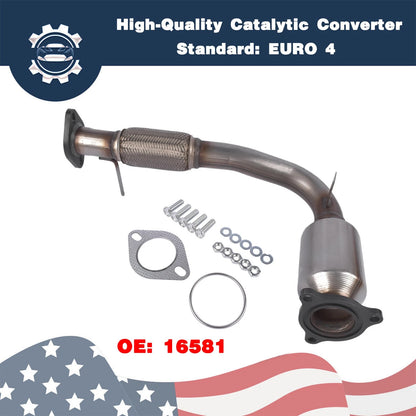 Front Catalytic Converter for GMC Terrain (2010–2014) Chevy Captiva Sport (2012–2015) 16581, 59521, 50507