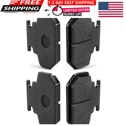 2 Pair of Rear Brake Pads for Tutto