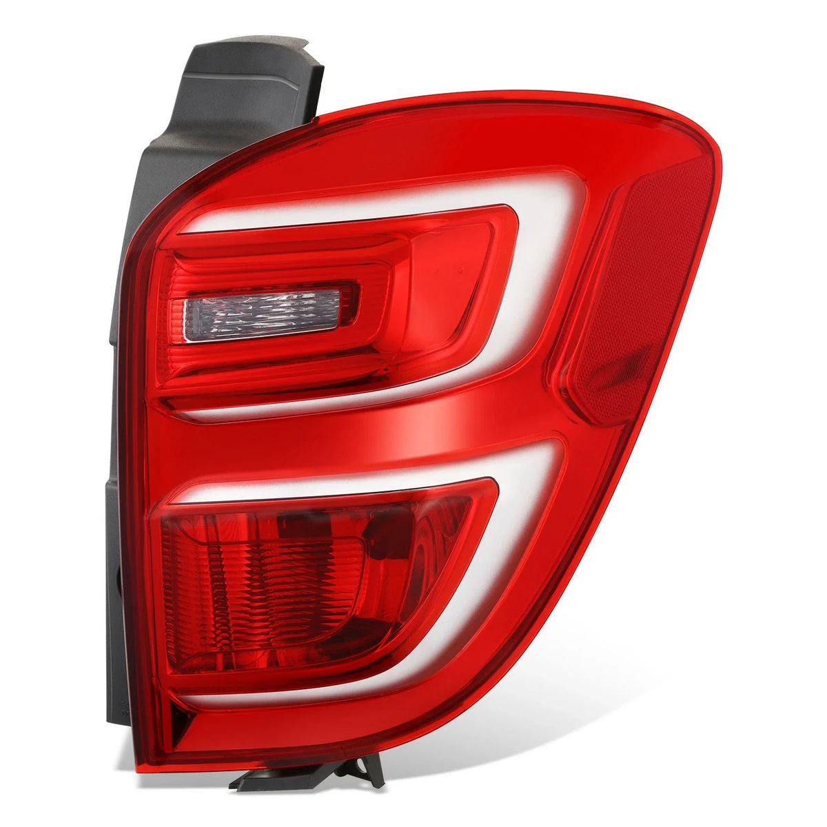 Chrome Housing Red Lens Taillight for Chevrolet Equinox (2016–2017)