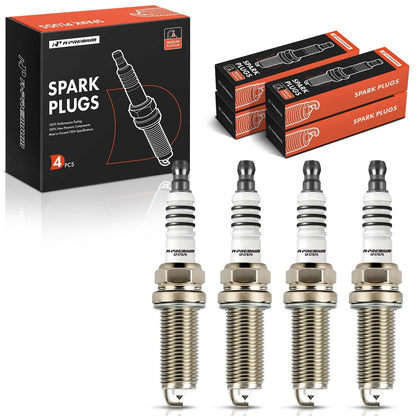 Set of 4 Iridium & Platinum Spark Plugs for Honda CR-V (2010–2014) ILZKR7B11S, 5787