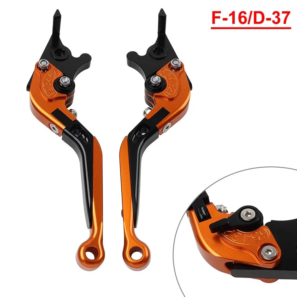 2X Folding Extendable Brake Clutch Levers for BMW F650GS (2002–2007)