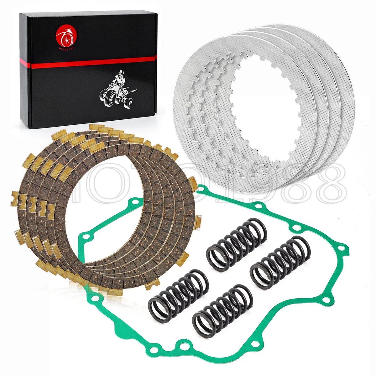 Complete Clutch Kit & Gasket for Kawasaki Ninja 250R EX250 (2008–2012)