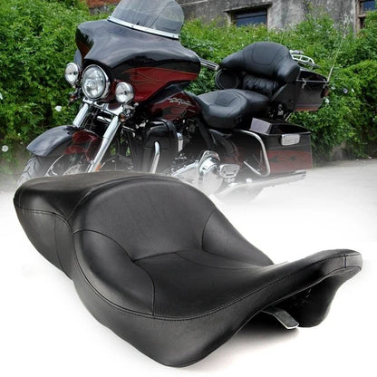 One-Piece Motorcycle Driver & Passenger Seat for Harley Electra Glide (1997–2007)