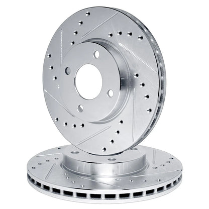 2X Brake Discs Front for Saturn SC2 SL2 SC1 SL1 (1991–2002) WGPN1-53003