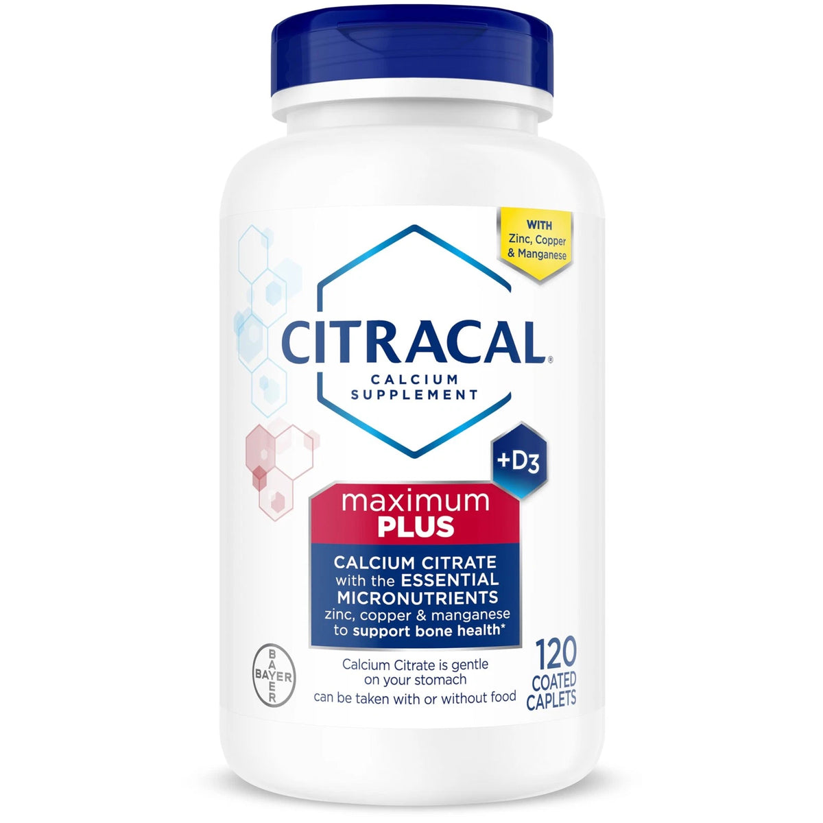 Citracal Maximum Plus Calcium Supplement for (120 Count)