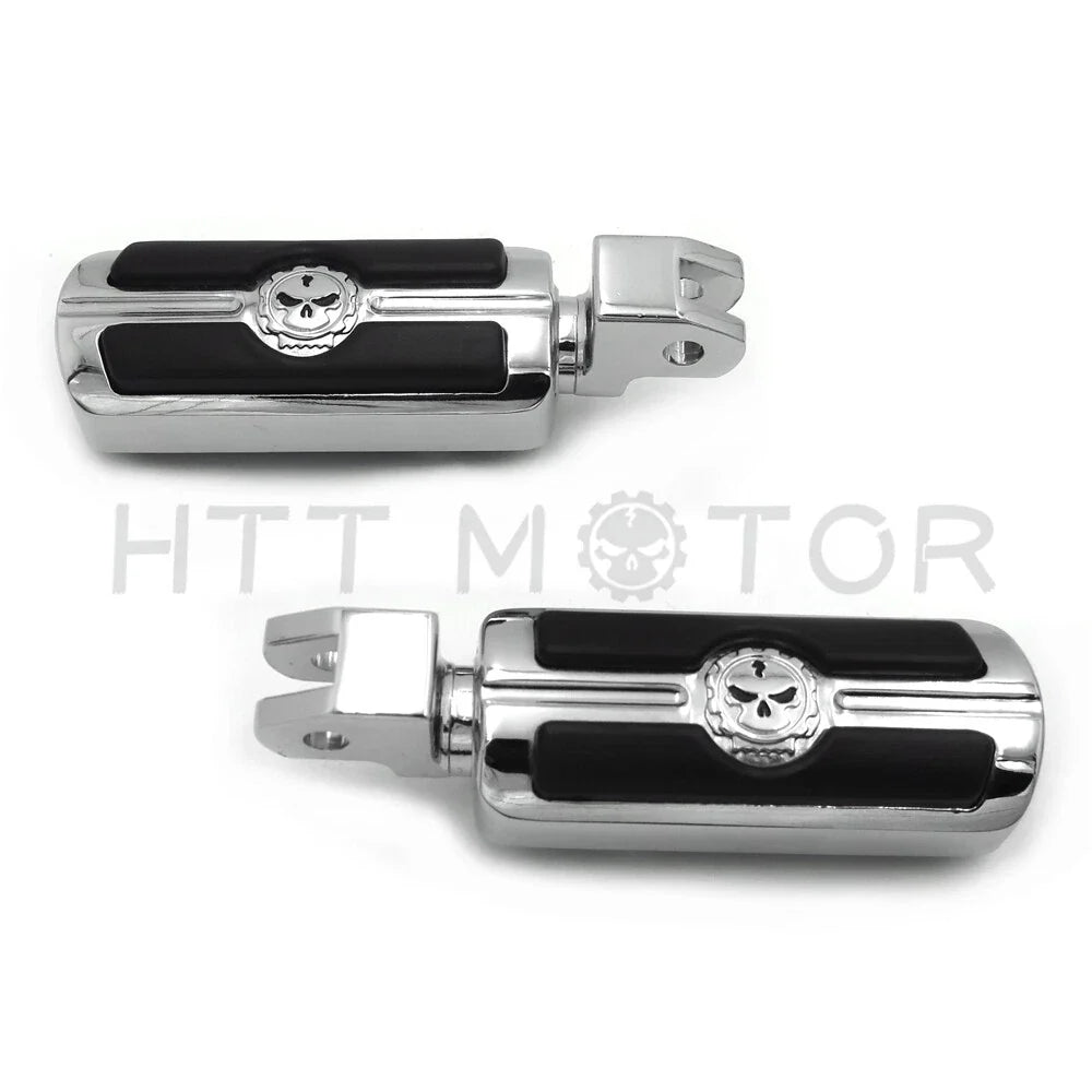 Custom Skull Footpeg for Yamaha V-Star 1100, 650, Stryker, V-Max, Virago 750