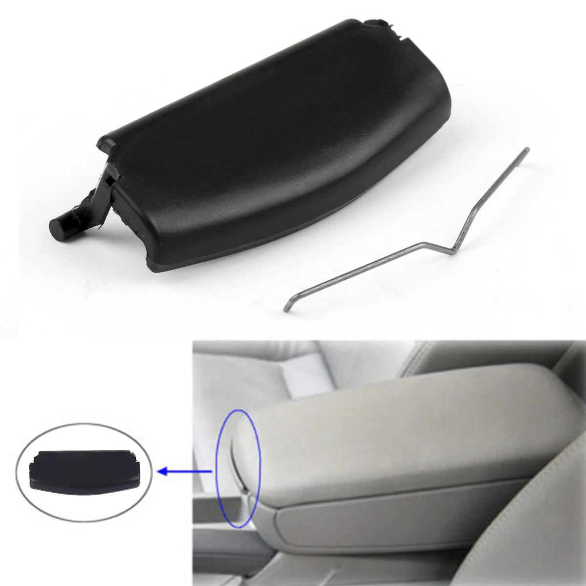 Armrest Lid Latch for Audi A4 B6 B7 (2001–2008) 8E0864245E