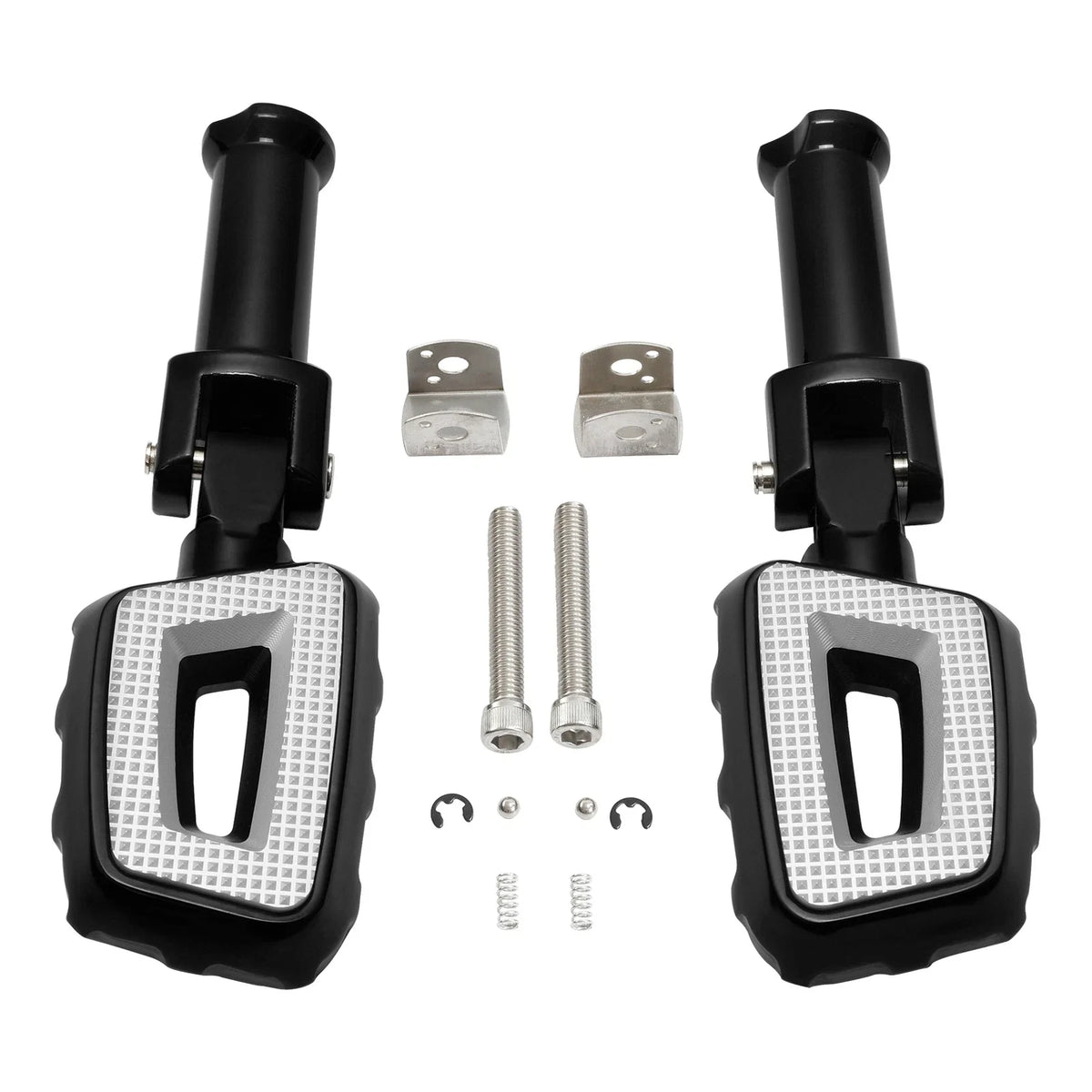 Passenger Footpegs Bracket Mount for Harley Softail Low Rider Street Bob (2018–2023)