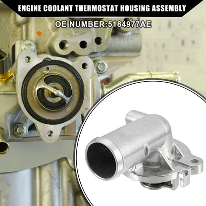 Engine Coolant Thermostat Housing Assembly for Dodge Challenger (2015–2023)