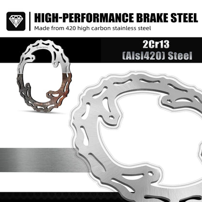Rear Brake Disc Rotor for Honda CR125R CR250R CRF250R CRF250X CRF450R CRF450X