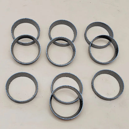 Set of 10 Exhaust Port Gaskets Kit for Harley-Davidson Sportster 883 (1986–2014) 65324-83C
