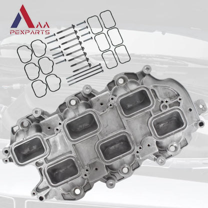 Full Aluminum Lower Intake Manifold for Chrysler Dodge Jeep RAM (2011–2018) 5184199AE, 5184199AF