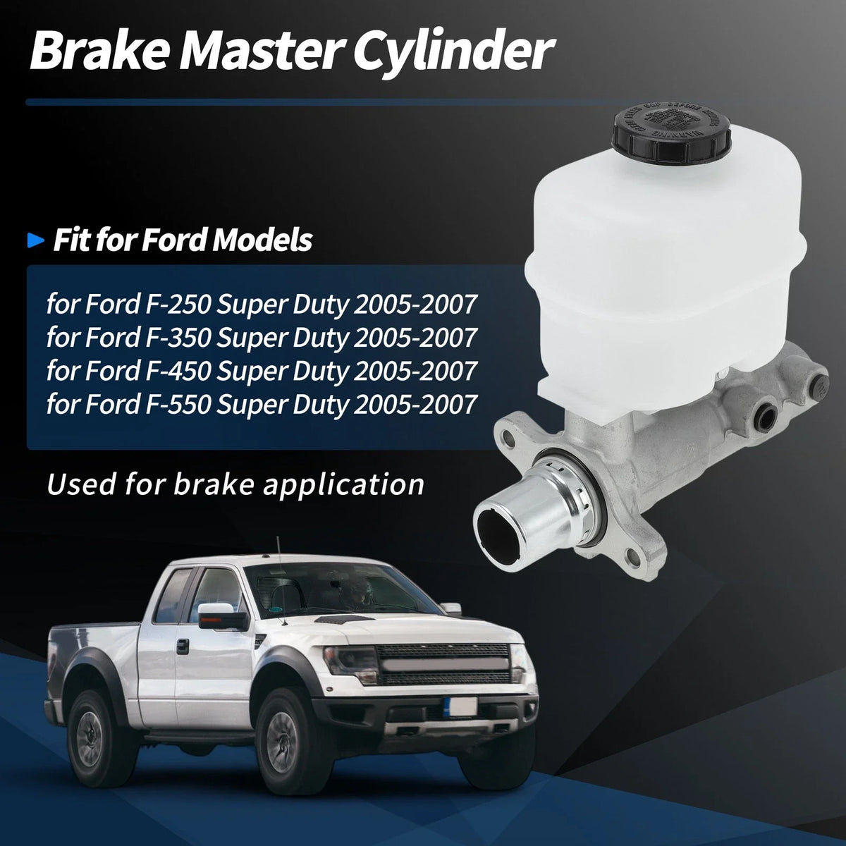 Brake Master Cylinder with Reservoir for Ford Expedition (2010–2014) No.M630711