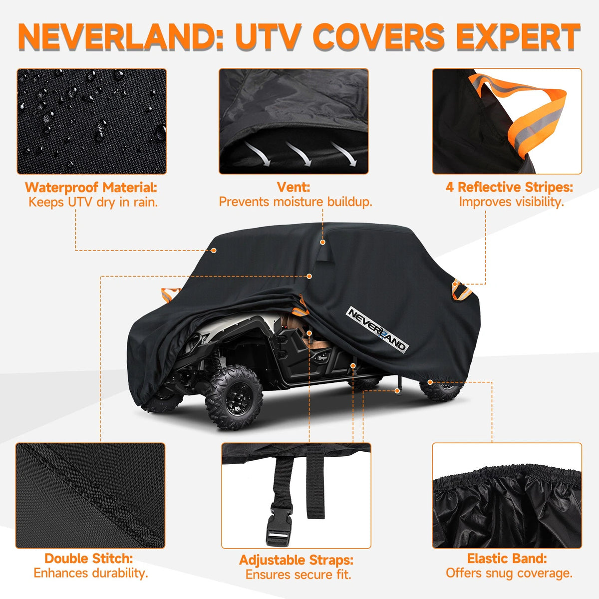Storage Cover for Polaris RZR XP 4 1000 (NEV A302-06-B)