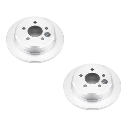 Set of 2 Powerstop Brake Discs Rear for Jeep Grand Cherokee (1994–1998)