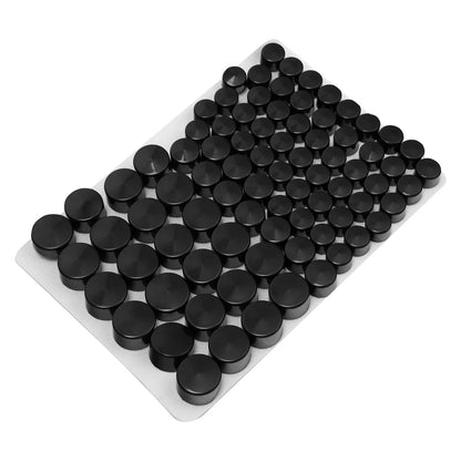 83PCS Engine Bolt Cap Cover Kit for Harley Dyna Touring Twin Cam