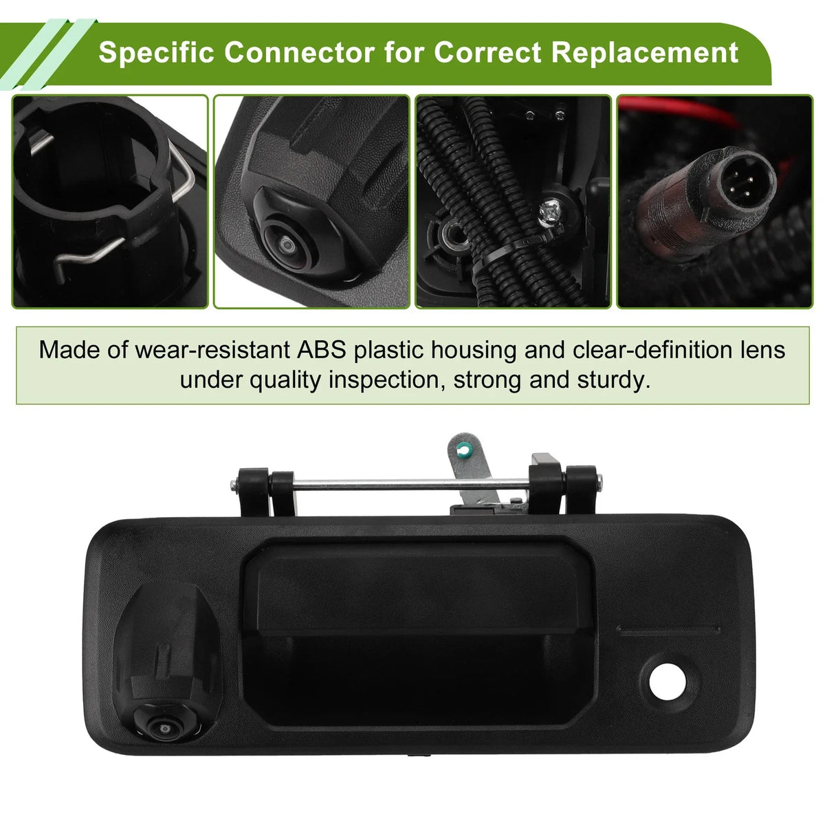 Tailgate Handle with Backup Rear View Camera No. 690900C090 for Toyota Tacoma (2016–2022)
