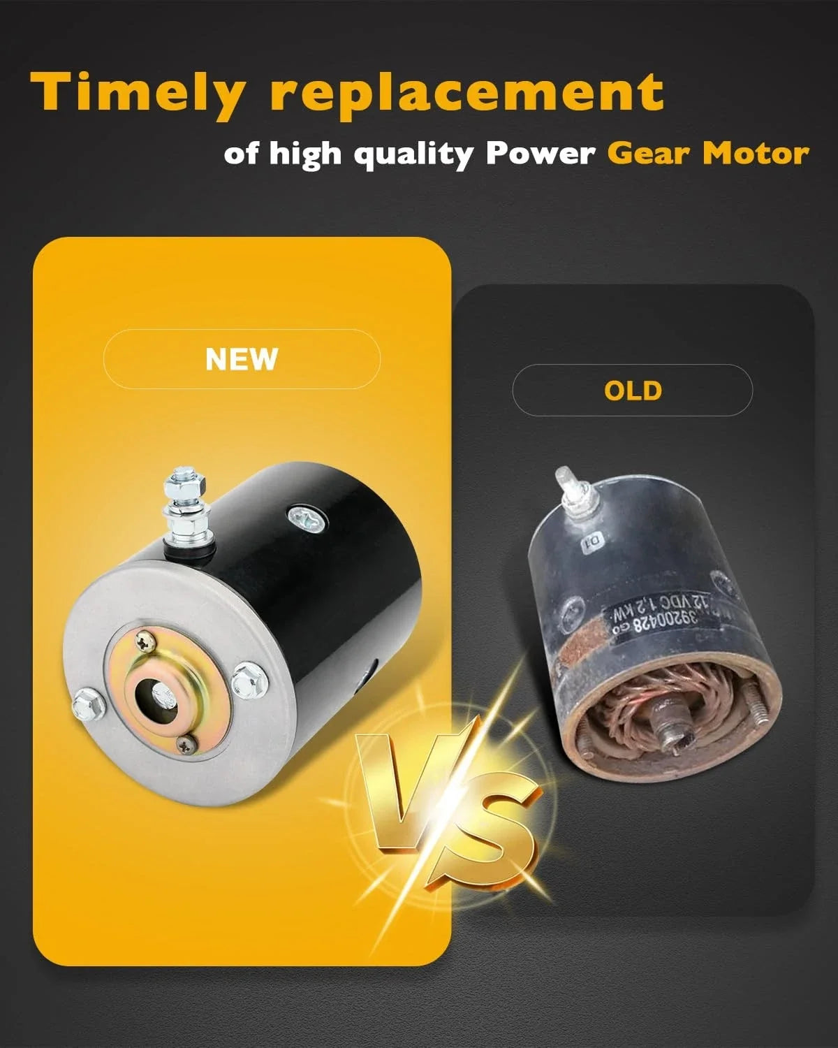 Pump Motor for MTE Hydraulics AMF4633 IM0024 (39200428, 39200428F, 39200513)