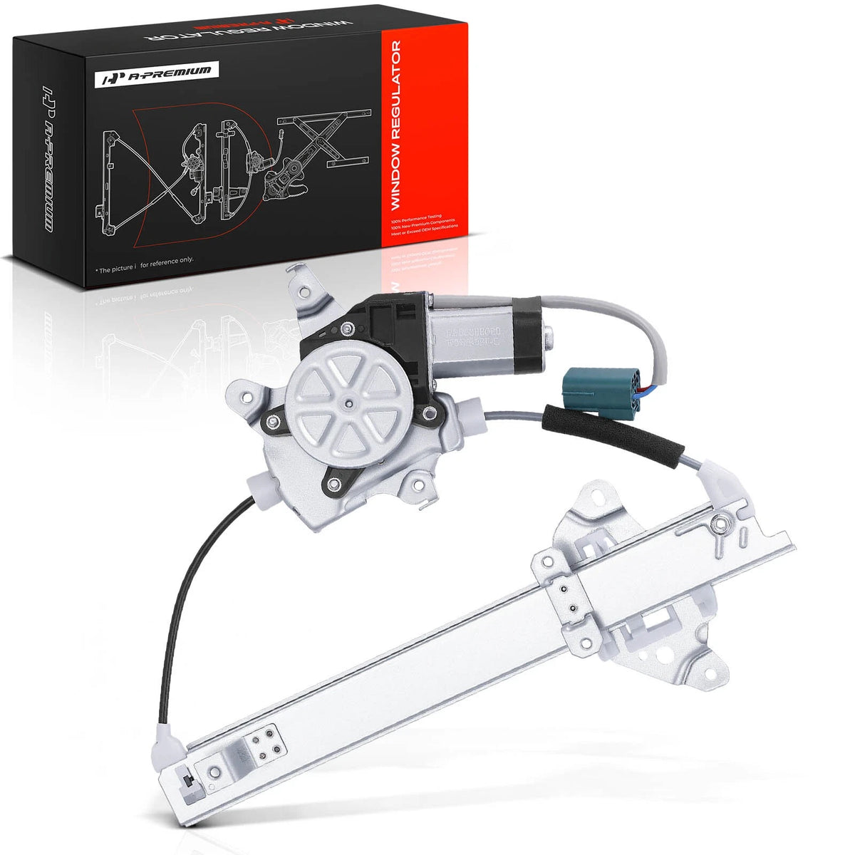 Rear Right Power Window Regulator with Motor for Nissan Altima (2007–2012) 82720-JA000, 82720JA000, 748-527