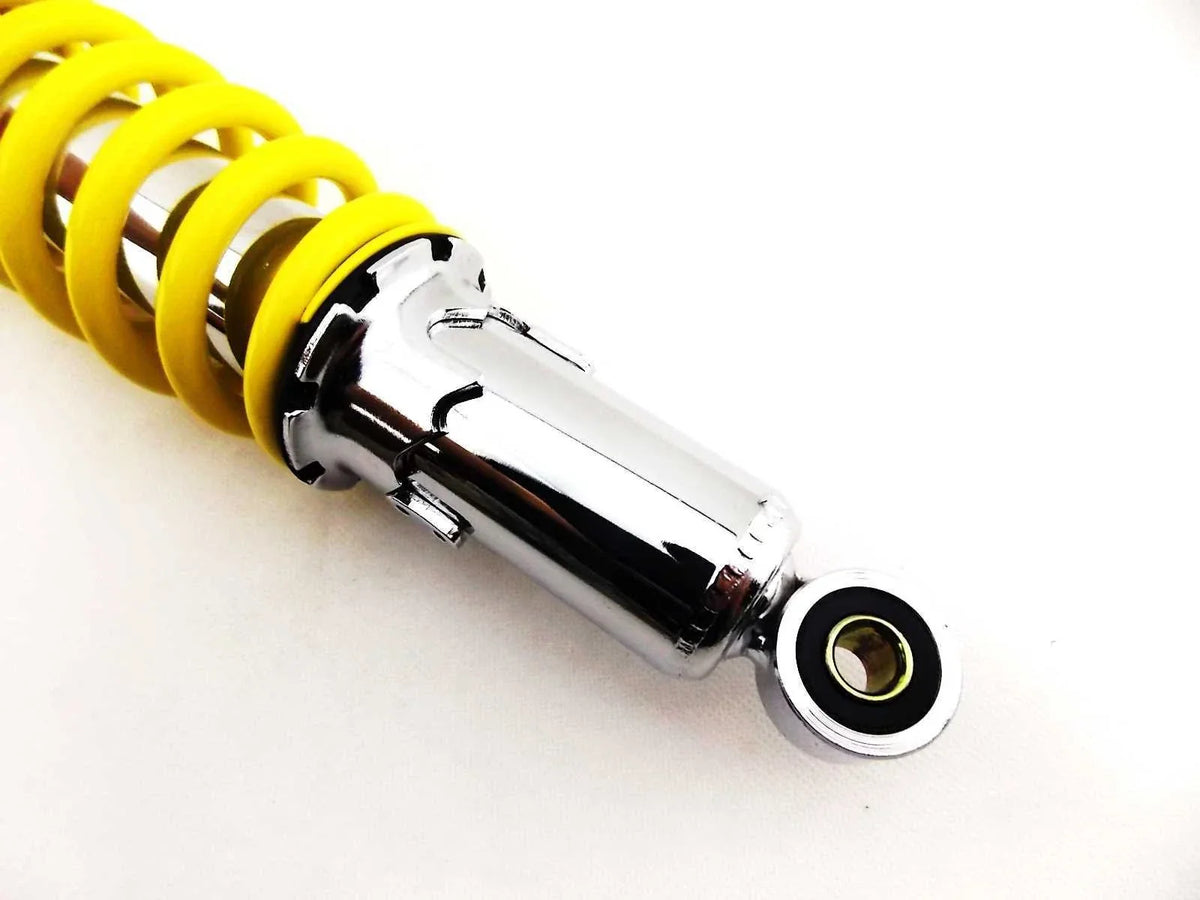 365mm JBS Yellow/Chrome Shock Absorbers for Honda XL350K