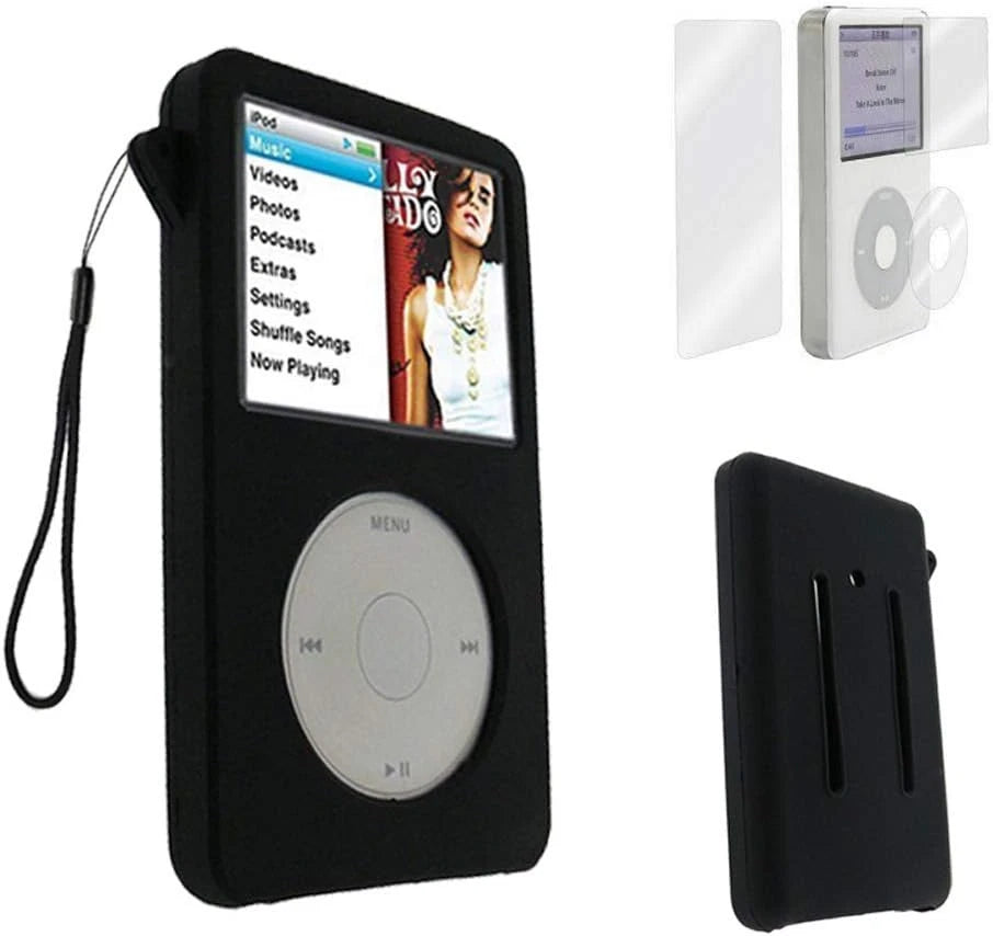 Silicone Skin Case Cover for Apple iPod Classic (6th, 7th, 8th Gen)