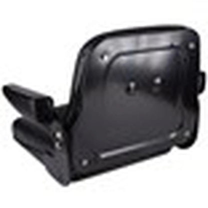 Low Back Seat for Allis Chalmers (Fits All Models) Black Vinyl